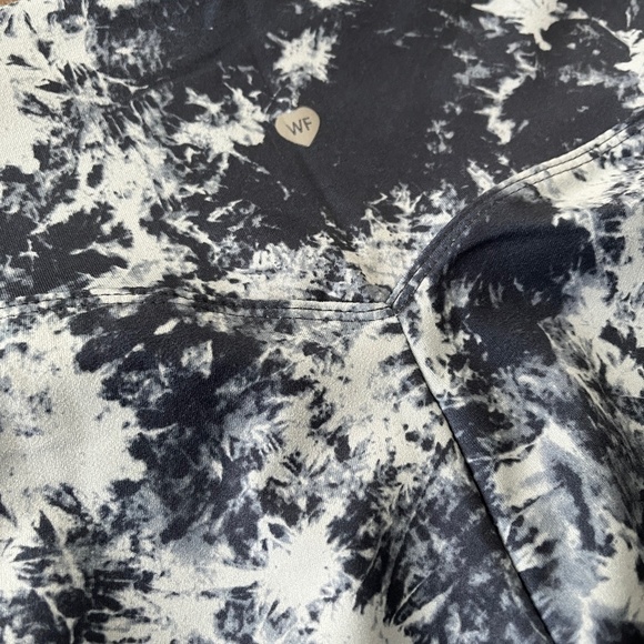 WILDFOX Bike Shorts TIE DYE PUNCH India ink - Picture 2 of 7